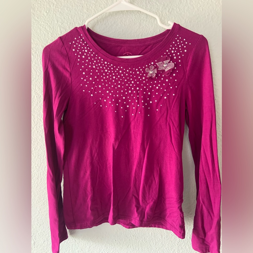 Girls long sleeve shirt set - 2 shirts